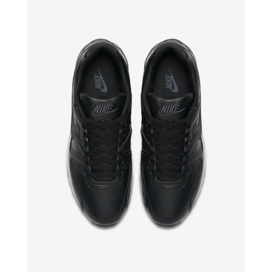 NIKE AIR MAX COMMAND LEATHER SPORT SHOES MEN BLACK 749760001